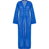 Ebeeza Cárdigan talla grande azul cobalto