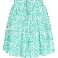 Mymo Falda turquesa / blanco