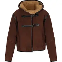 Dreimaster Chaqueta de entretiempo marrón oscuro / negro