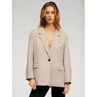 TeeShoppen Blazer ' Oversized ' gris