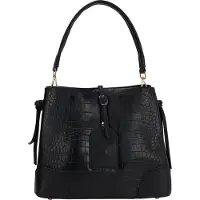 Faina Bolso de mano negro