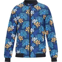 MO Chaqueta de entretiempo azul / marino / naranja / blanco
