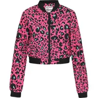 Mymo Chaqueta de entretiempo aqua / rosa / negro