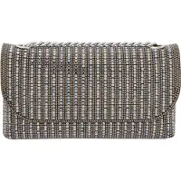 Faina Bolso de hombro beige oscuro / negro / plata