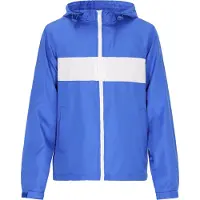 Mimo Chaqueta de entretiempo azul real / blanco