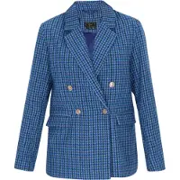 Faina Blazer 'Fashion Look' azul / verde / negro
