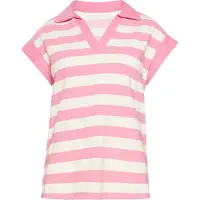 Usha Camiseta ecru / rosa