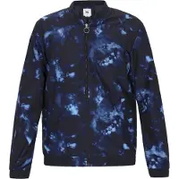 MO Chaqueta de entretiempo marino / azul claro