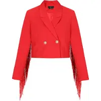 Faina Blazer rojo