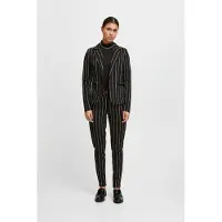 Ichi Blazer 'Ruti' negro / blanco