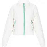 Mymo Chaqueta de entretiempo verde / blanco