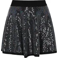 Faina Falda 'Fashion Look' azul / verde claro / negro / plata