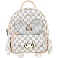 MyMo Pop Mochila 'Eyetheme' navy / gris claro / plata