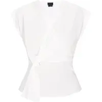Dreimaster Klassik Blusa blanco