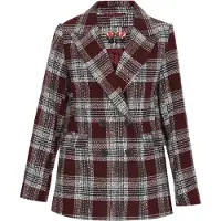 MyMo ROCKS Blazer marrón rojizo / gris claro / negro