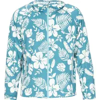 MO Chaqueta de entretiempo jade / blanco