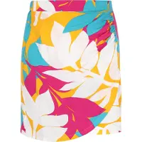 IZIA Falda beige / azul claro / amarillo / rosa