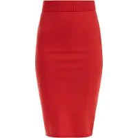 Faina Falda rojo