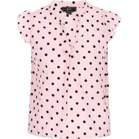 Faina Blusa 'Fashion Look' rosé / negro