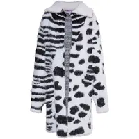 Mymo KIDS Cárdigan 'Mimo' negro / blanco