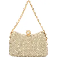 Faina Bolso de hombro oro