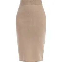 Faina Falda beige oscuro