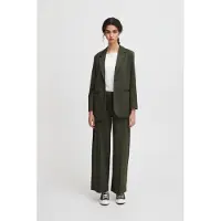 Ichi Blazer 'Kate' verde oscuro