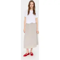 Saint tropez Falda 'Louise' beige oscuro