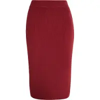 Faina Falda 'Colina' rojo vino