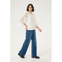 Kaffe Blusa blanco