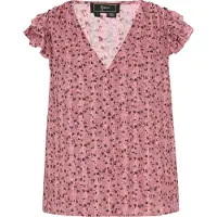 Faina Blusa 'Fashion Look' malva / lavanda / melón / negro