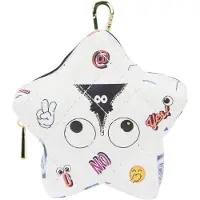 MyMo Pop Estuche 'Pop Eyetheme' curry / rojo / negro / blanco