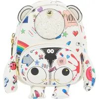 MyMo Pop Mochila 'Pop Eyetheme' azul / magenta / negro / blanco