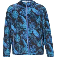 MO Chaqueta de entretiempo azul / azul oscuro / lila