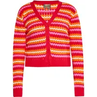 Ebeeza Cárdigan crema / naranja / rosa / rojo