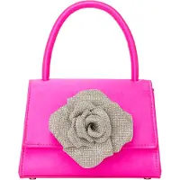 Faina Bolso de mano fucsia / plata