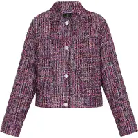 Faina Chaqueta de entretiempo malva / lavanda / negro