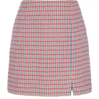Faina Falda 'Fashion Look' azul / gris claro / rosa