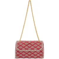 Faina Bolso de noche rojo
