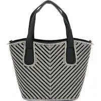 Faina Bolso de mano negro
