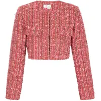 IZIA Chaqueta de entretiempo mezcla de colores / rosa