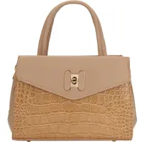 Faina Bolso de mano piel / camelo
