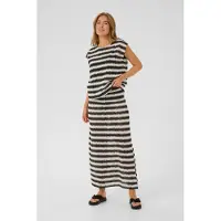 Kaffe Blusa 'KAMolin' negro / blanco