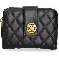 Pierre Cardin Cartera para mujer , color blanco, con cierre de botón a presión y diseño compacto