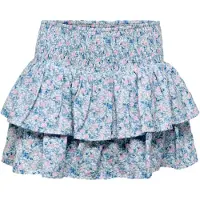 ONLY GIRLS Falda 'Belle Life' azul / mezcla de colores