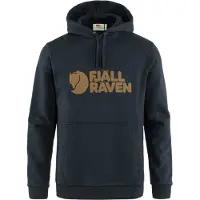 Fjällräven - Logo Hoodie - Sudadera size L, azul