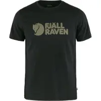 Fjällräven - Logo - Camiseta de manga corta size S, negro