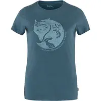 Fjällräven - Women's Arctic Fox Print - Camiseta de manga corta size XS, azul