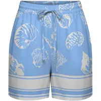 JDY Pantalón 'JDYANNA' azul claro / blanco natural