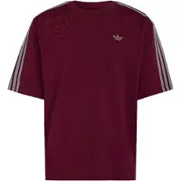 Adidas adidasCAMISETA ADICOLOR 3 STRIPES OVERSIZE 2XL Maroon Hombre